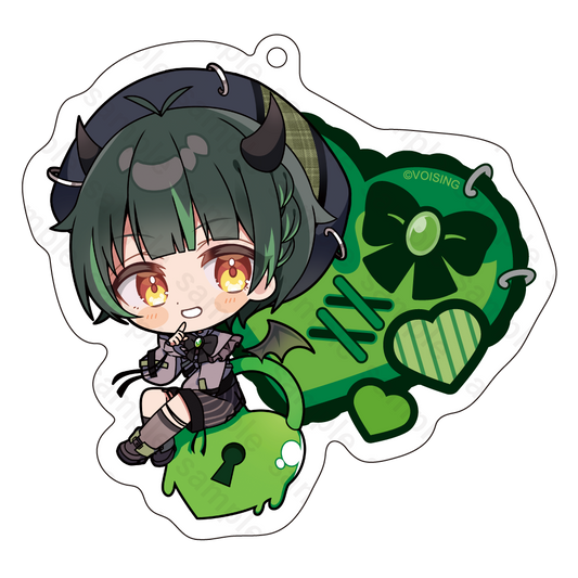すたぽら 悪魔と小悪魔 アクリルキーホルダー 如月ゆう