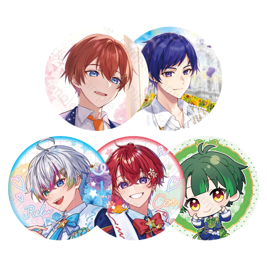 すたぽら ランダム缶バッジ 第12弾