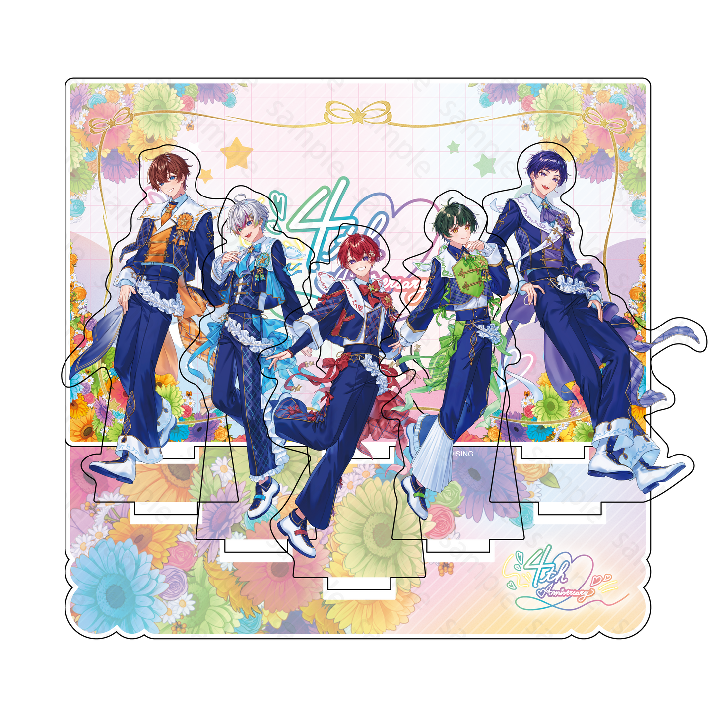 すたぽら 4周年記念 ジオラマアクリルスタンド