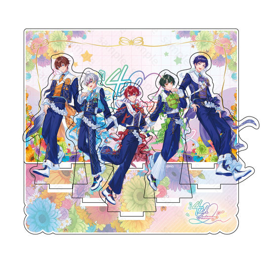 すたぽら 4周年記念 ジオラマアクリルスタンド