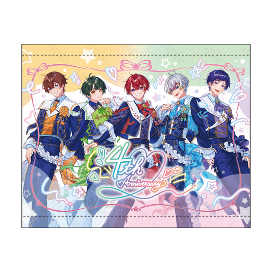 すたぽら 4周年記念 タペストリー