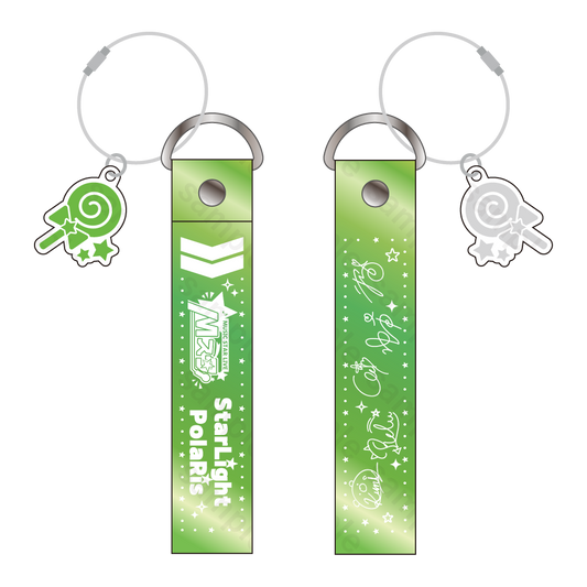 すたぽら Mスタ 2025 銀テープ風バッグチャーム 如月ゆう