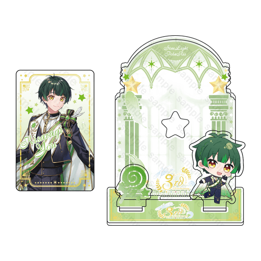 すたぽら 3周年記念 クリアブロマイド付きチェキスタンド 如月ゆう