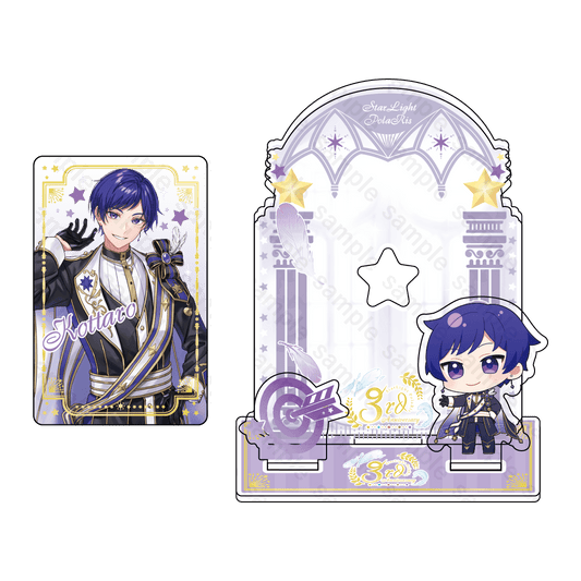 すたぽら 3周年記念 クリアブロマイド付きチェキスタンド こったろ