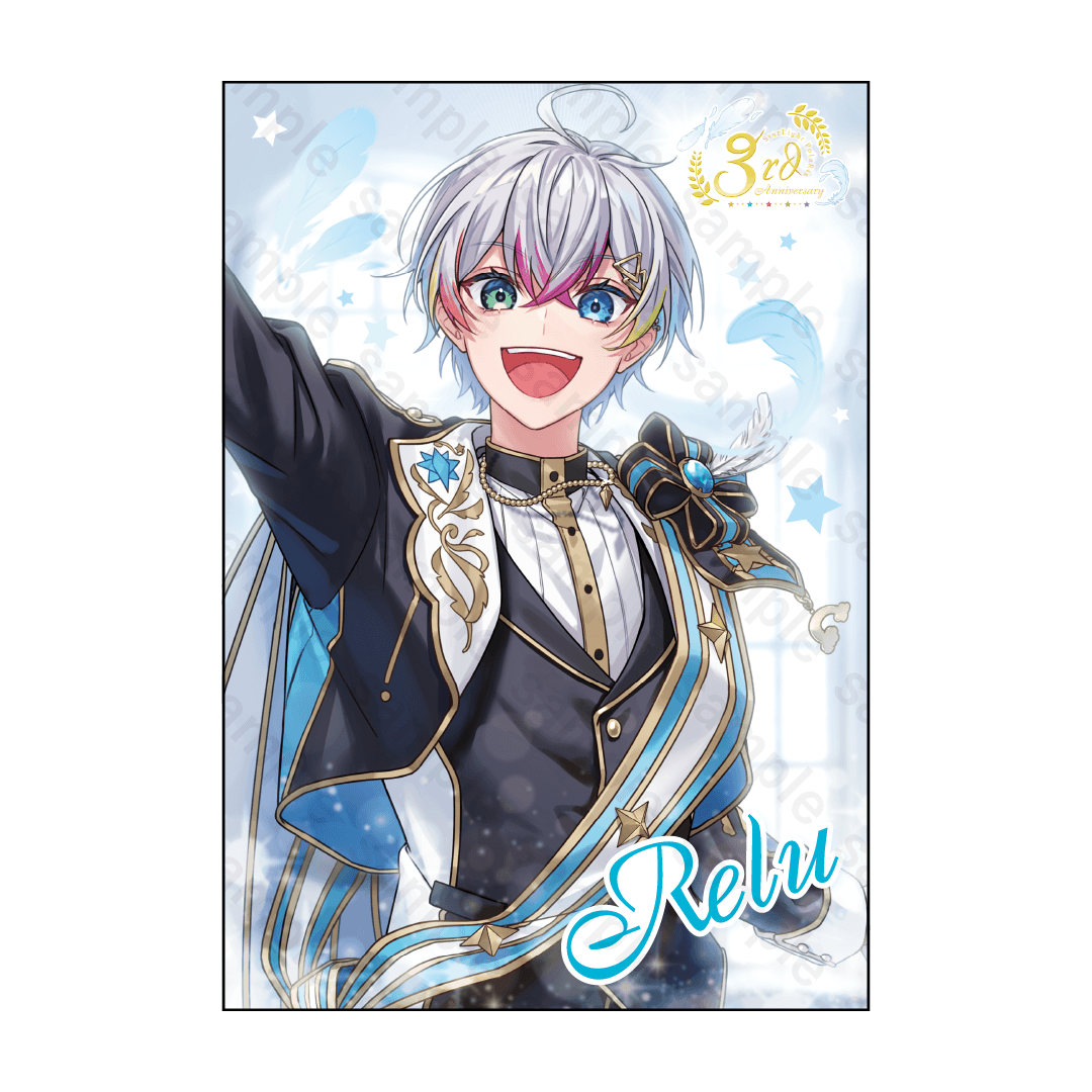 すたぽら 3周年記念 アートボード Relu