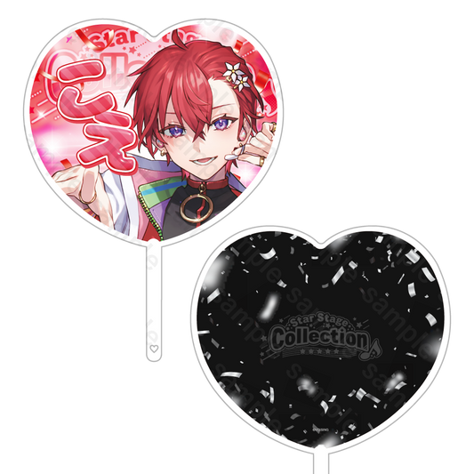 Star Stage Collection ステッカー付きファンサうちわ Coe.