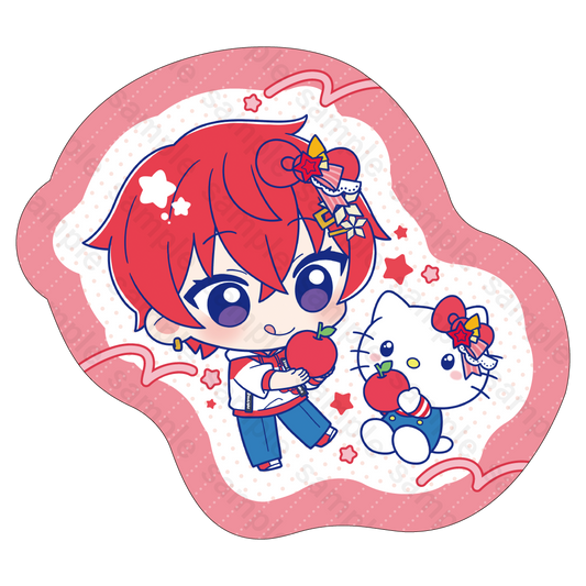 すたぽら ダイカットミニクッション 2024年 サンリオキャラクターズver. Coe.×ハローキティ