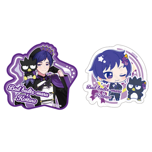 すたぽら ステッカーセット 2024年 サンリオキャラクターズver. こったろ×バッドばつ丸