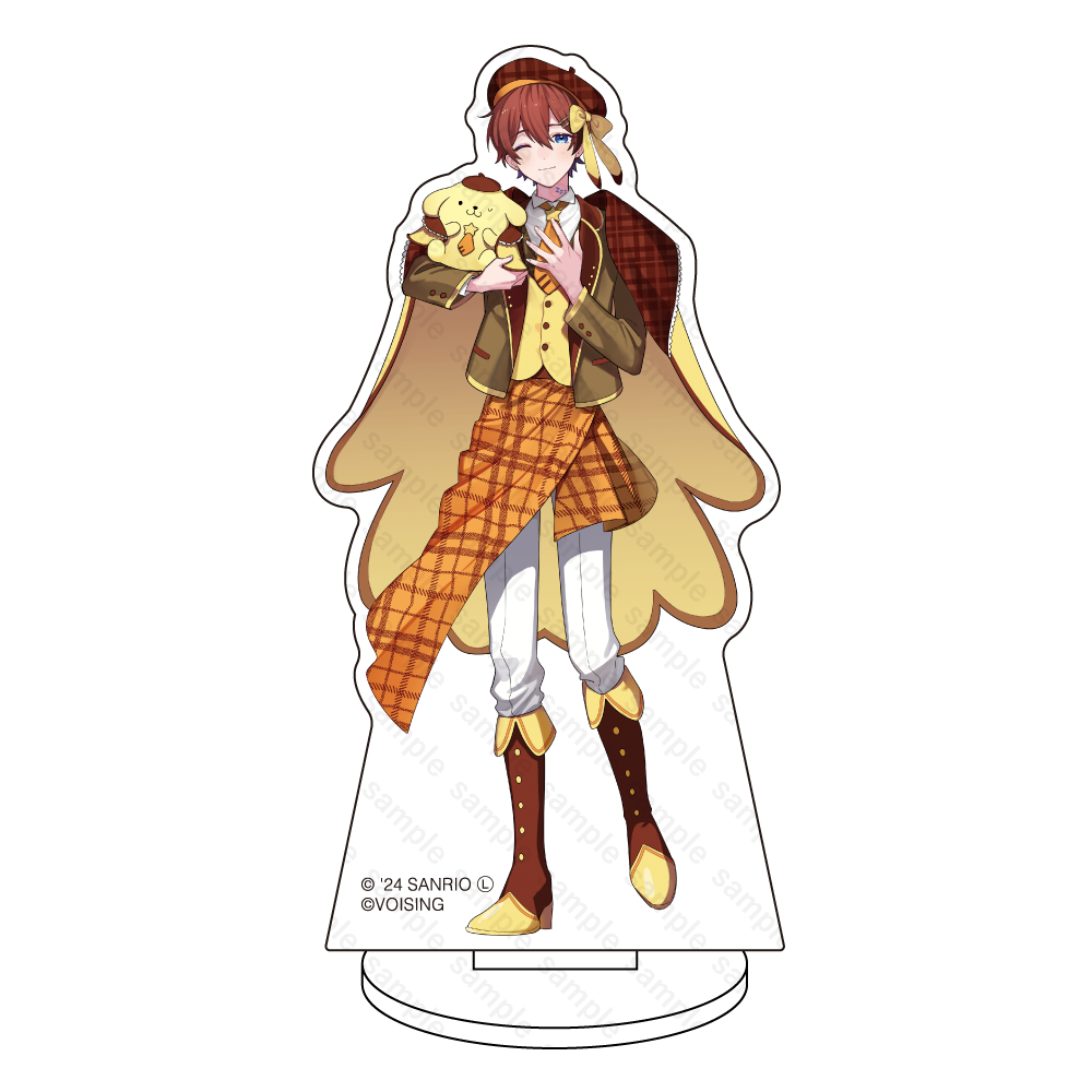 すたぽら アクリルスタンド 2024年 サンリオキャラクターズver. くに×ポムポムプリン