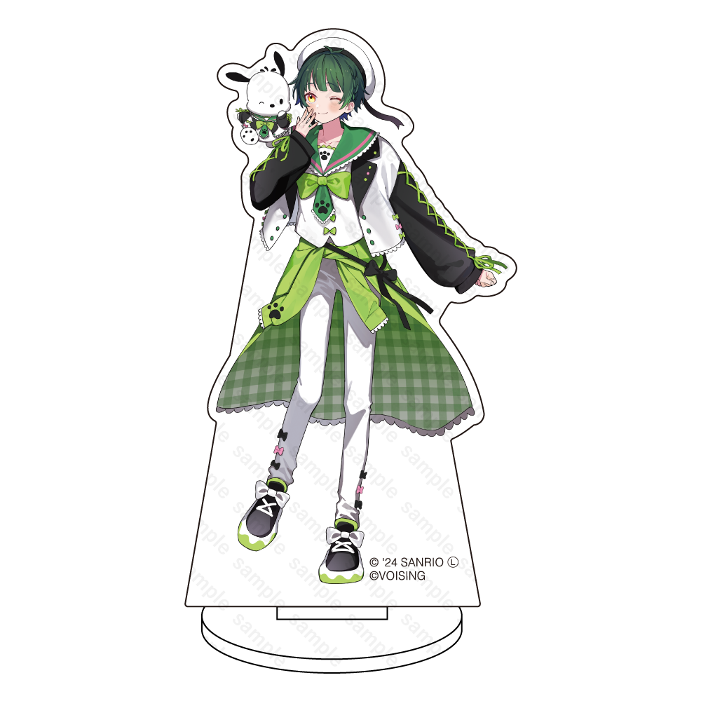 すたぽら アクリルスタンド 2024年 サンリオキャラクターズver. 如月ゆう×ポチャッコ
