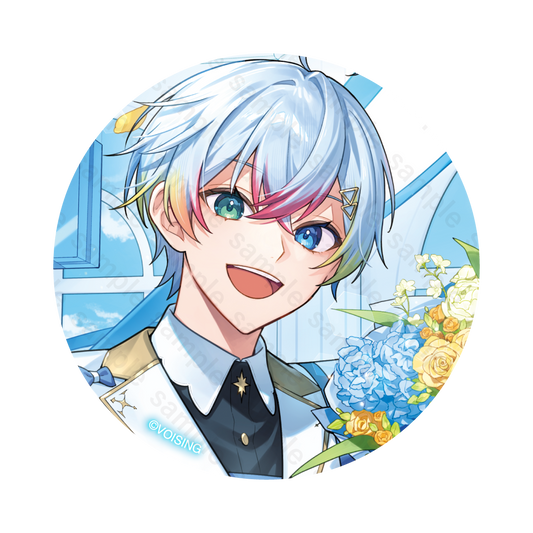 【数量限定】Relu誕生日記念 BIGホログラム缶バッジ 2025