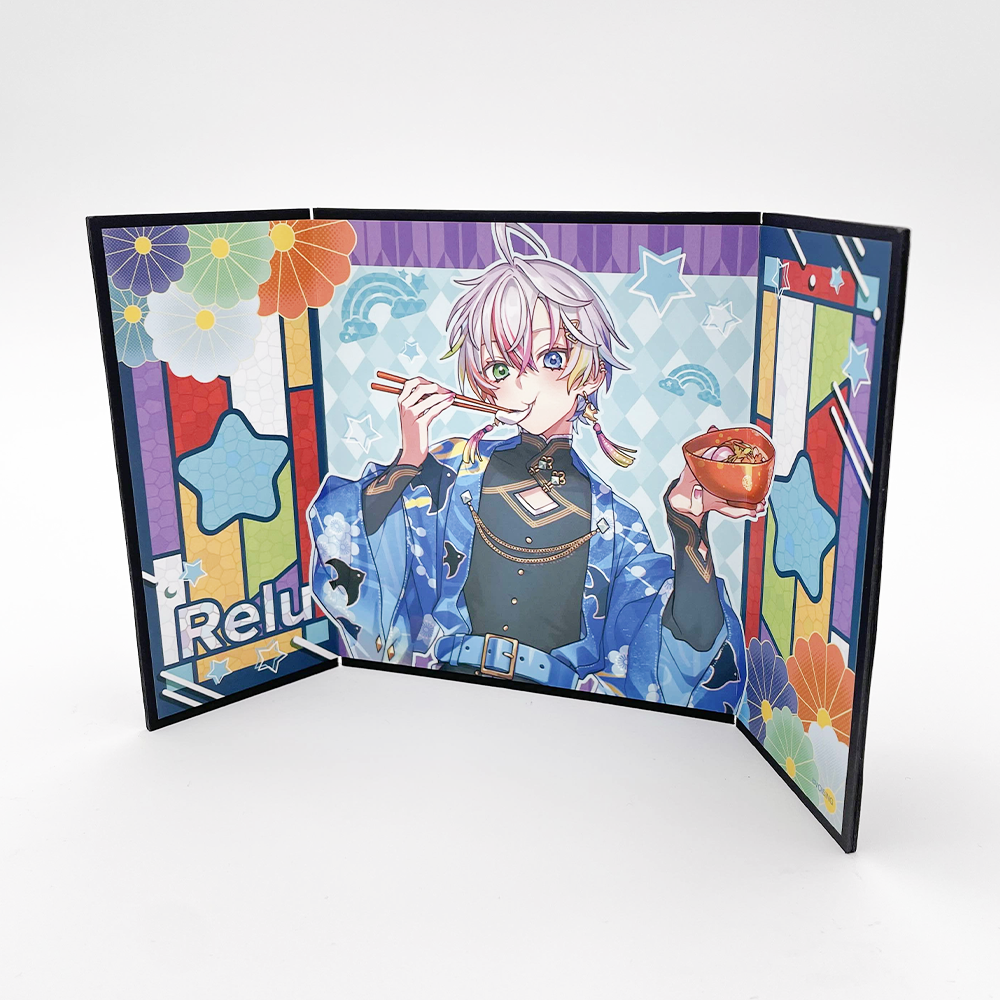 すたぽら ミニ屏風 2025年 お正月ver. Relu