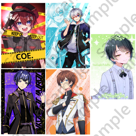 すたぽら ランダムポストカード 第1弾