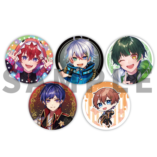 すたぽら ランダム缶バッジ 第3弾