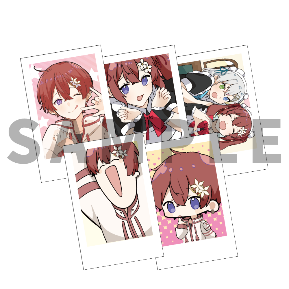 すたぽら 2周年記念 ランダムチェキ風トレカ 第1弾