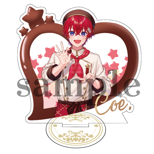 すたぽら アクリルスタンドポップ 2023年 バレンタイン・ホワイトデーver. Coe.