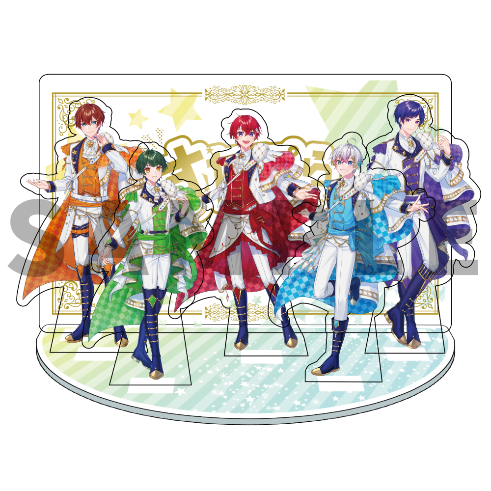 すたぽら 2周年記念 ジオラマアクリルスタンド