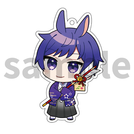 すたぽら うさみみアクリルキーホルダー 2023年 お正月ver. こったろ