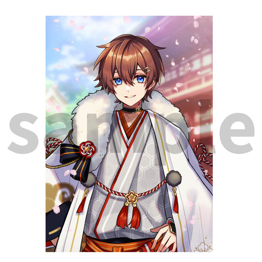 すたぽら タペストリー 2023年 お正月ver. くに