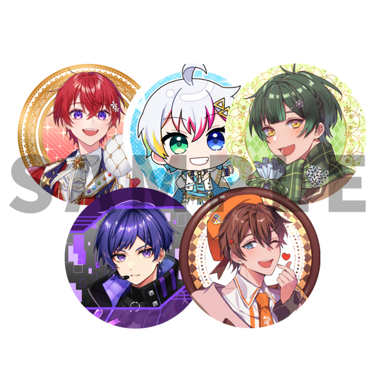 すたぽら 2周年記念 ランダム缶バッジ 第5弾