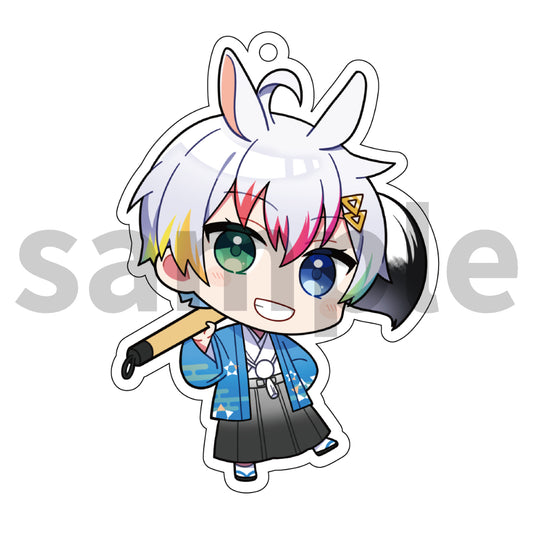 すたぽら うさみみアクリルキーホルダー 2023年 お正月ver. Relu