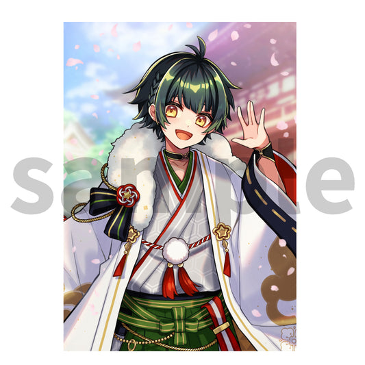 すたぽら タペストリー 2023年 お正月ver. 如月ゆう