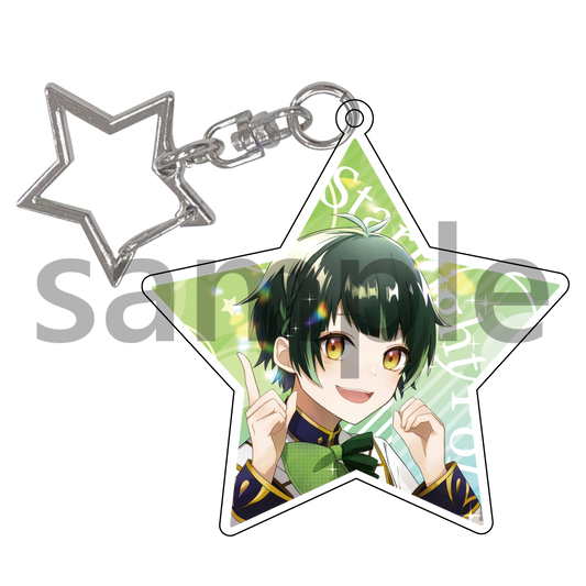 【数量限定】登録者数10万人突破記念 星型アクリルキーホルダー 如月ゆう