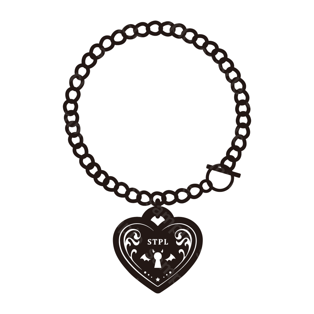 すたぽら 悪魔と小悪魔 モチーフブレスレット