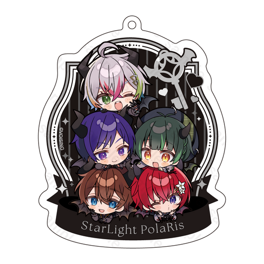 すたぽら 悪魔と小悪魔 アクリルキーホルダー 全員集合