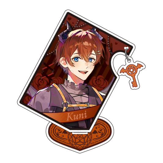 すたぽら 悪魔と小悪魔 チャーム付きアクリルスタンドポップ くに