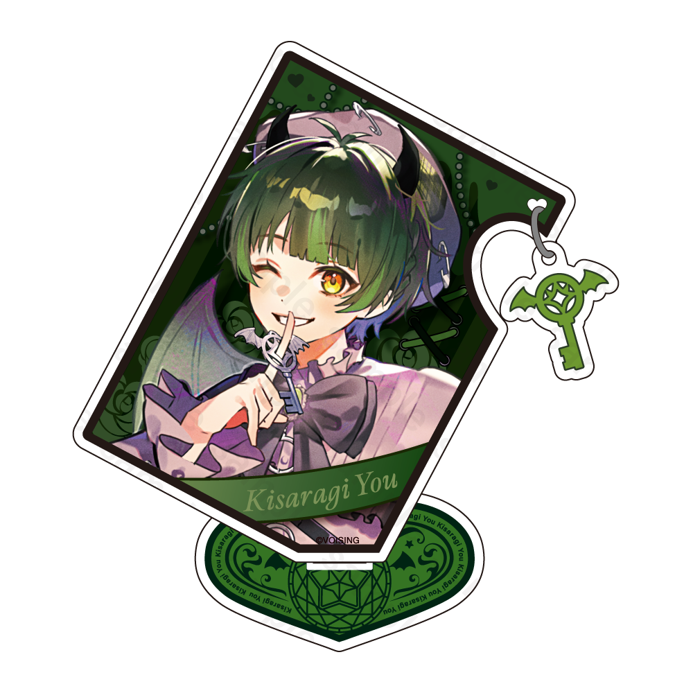 すたぽら 悪魔と小悪魔 チャーム付きアクリルスタンドポップ 如月ゆう