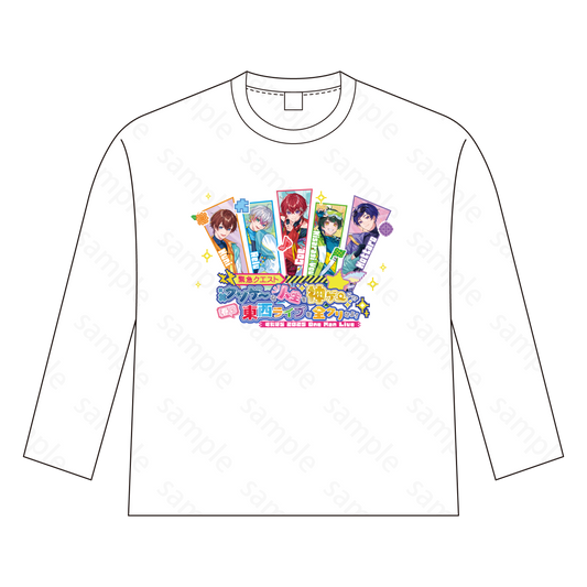 すたぽら東西ライブ 2025 ロングTシャツ ビジュアルver.