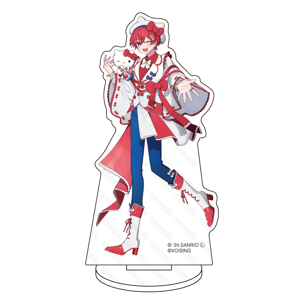 すたぽら アクリルスタンド 2024年 サンリオキャラクターズver. Coe.×ハローキティ