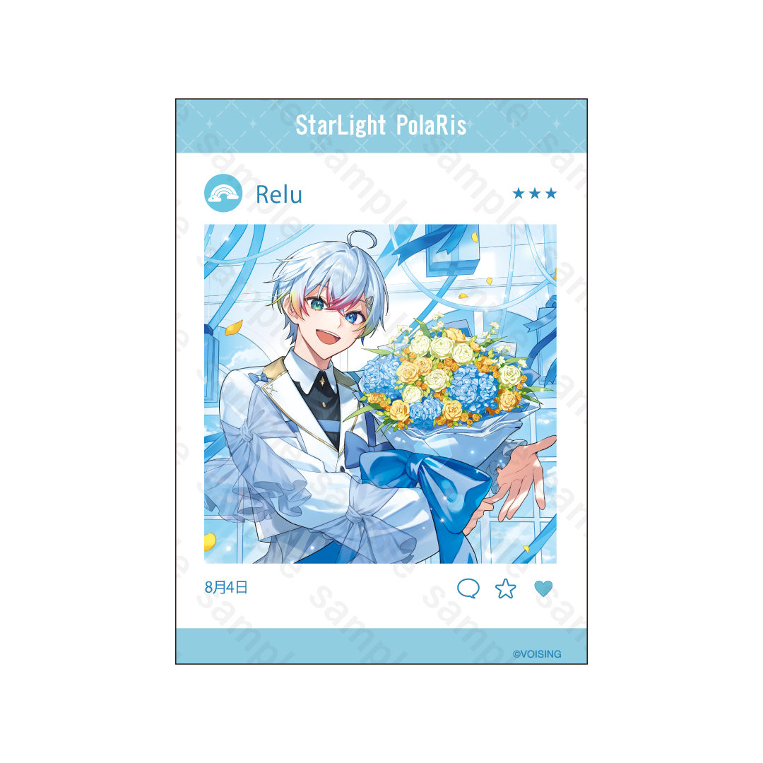 【数量限定】Relu誕生日記念 シークレットメッセージ＆SNS風カードセット 2025