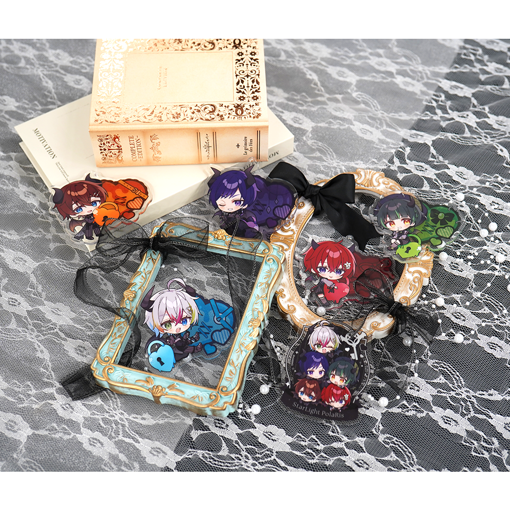 すたぽら 悪魔と小悪魔 アクリルキーホルダー 如月ゆう