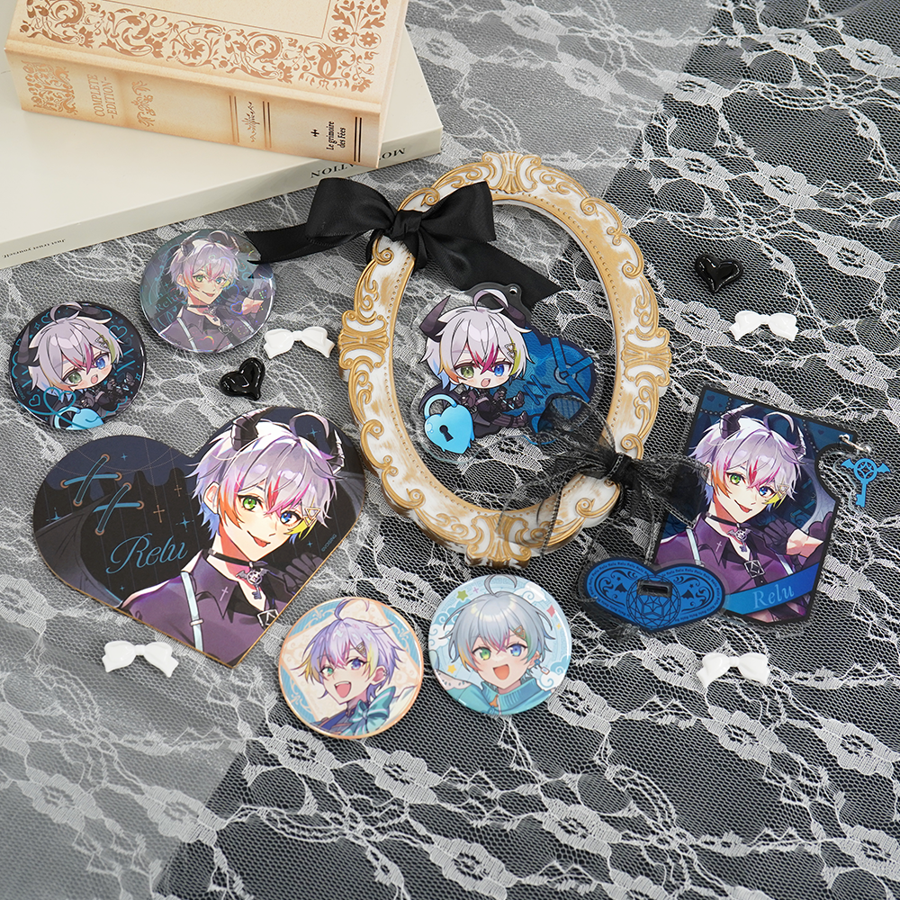 すたぽら 悪魔と小悪魔 アクリルキーホルダー Relu