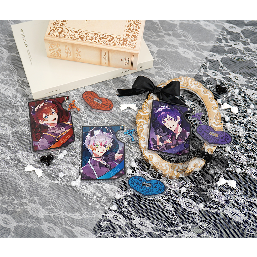 すたぽら 悪魔と小悪魔 チャーム付きアクリルスタンドポップ こったろ