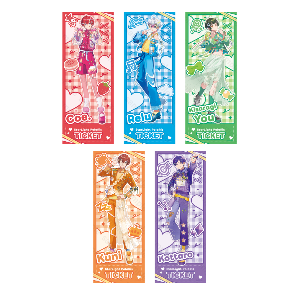 すたぽら ワンマンライブ in パシフィコ横浜 ランダムピクチャーチケット風カード