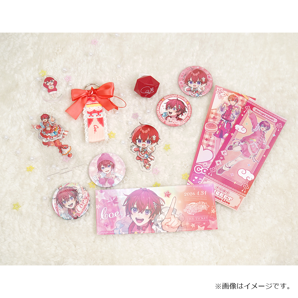 すたぽら ワンマンライブ in パシフィコ横浜 アクリルスタンド Coe.