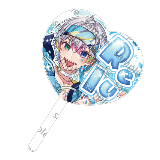 StarLand Splash!! ハート型うちわ Relu