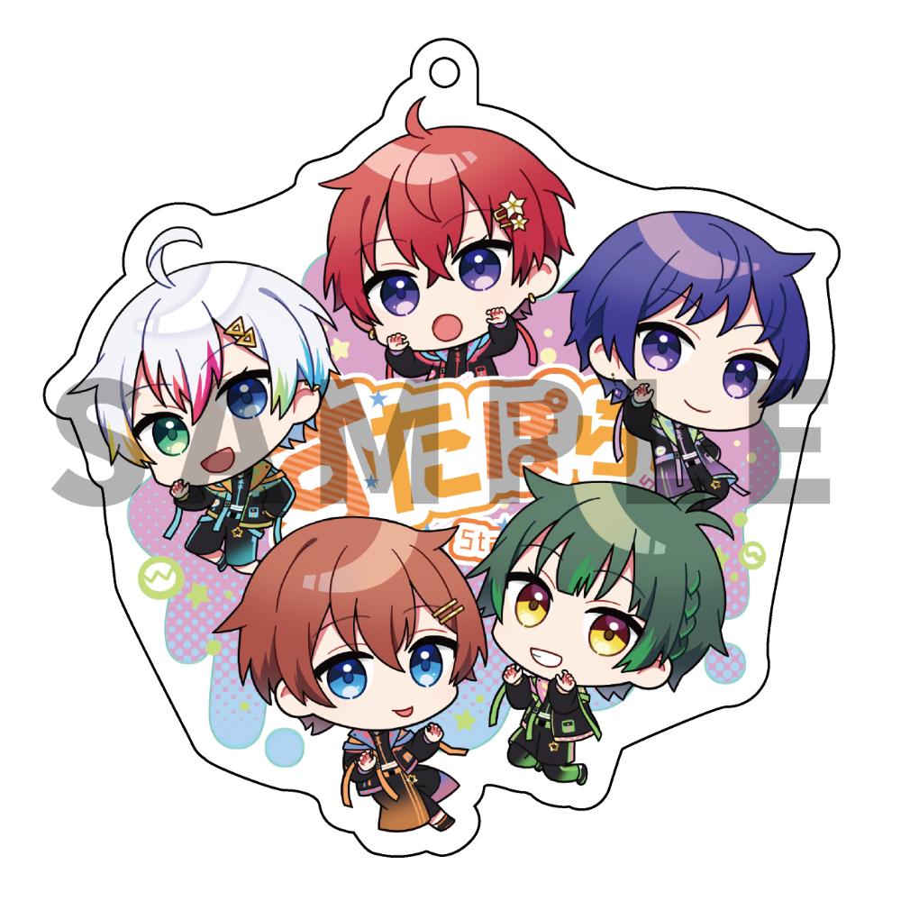 Star Ride Monster アクリルキーホルダー すたぽら