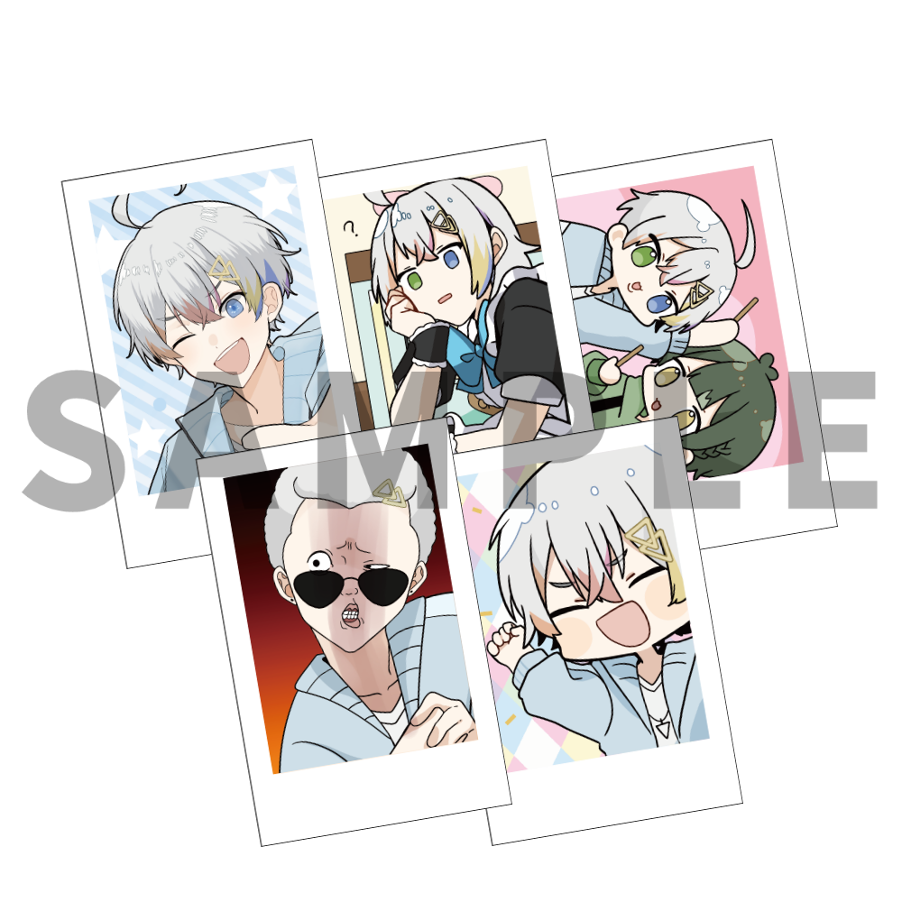 すたぽら 2周年記念 ランダムチェキ風トレカ 第1弾